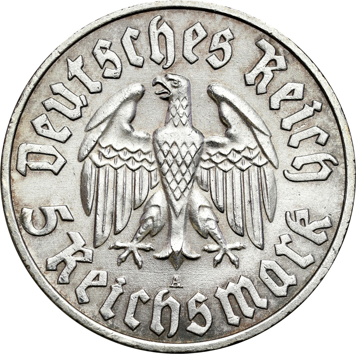 Niemcy. III Rzesza. 5 marek 1933 A, Berlin – Luther – RZADKIE